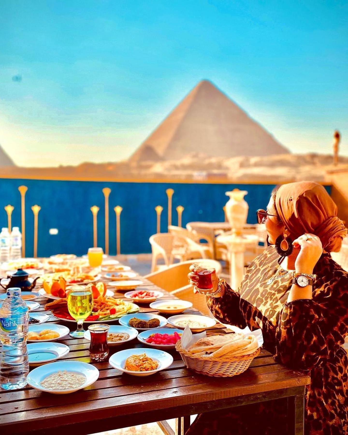 Comfort Sphinx&Pyramids Inn Kafrat al Jabal Exterior foto